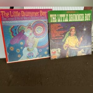 2 The Little Drummer Boy Vinyl LPs bundle